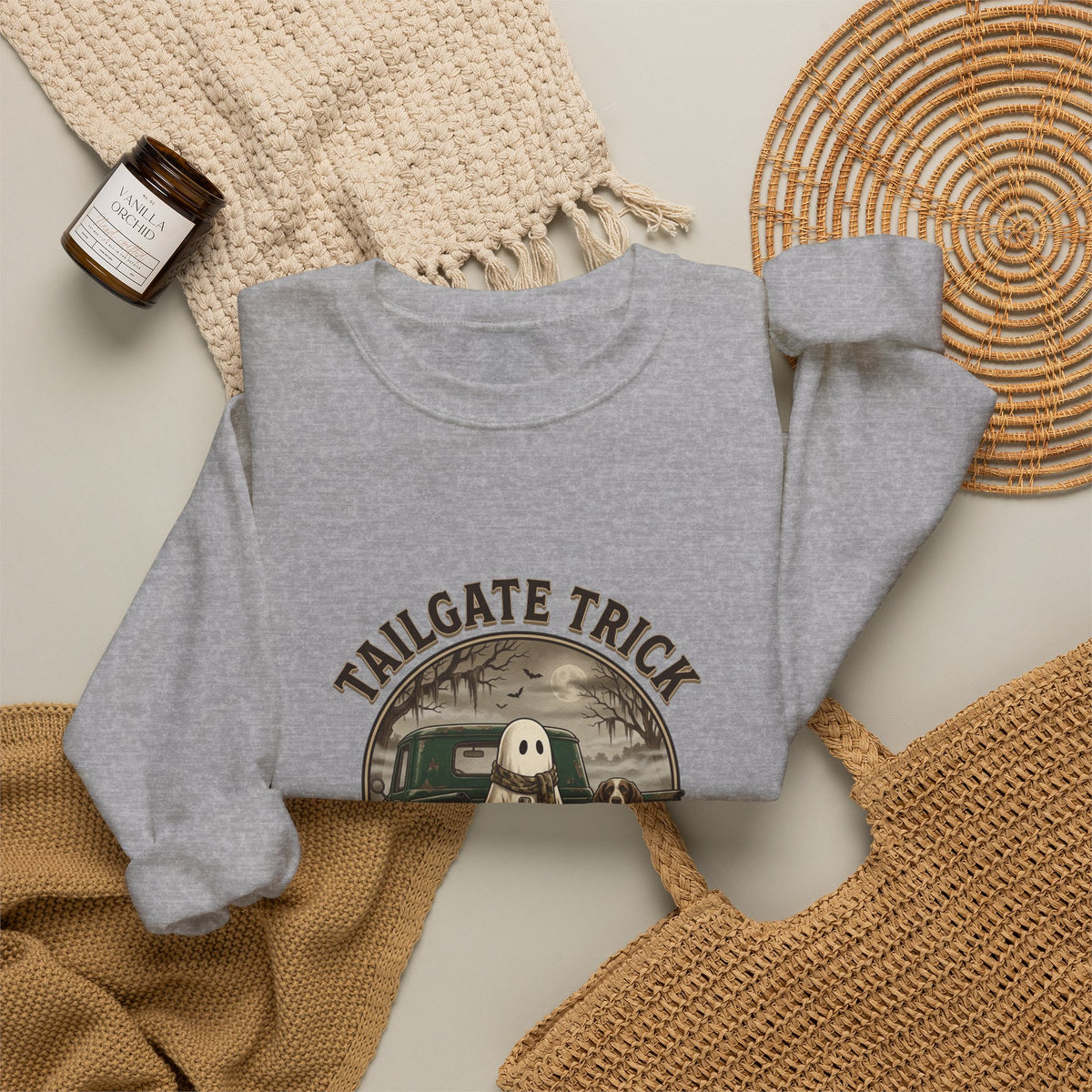 Tailgate Trick and Treat Crewneck Sweatshirt