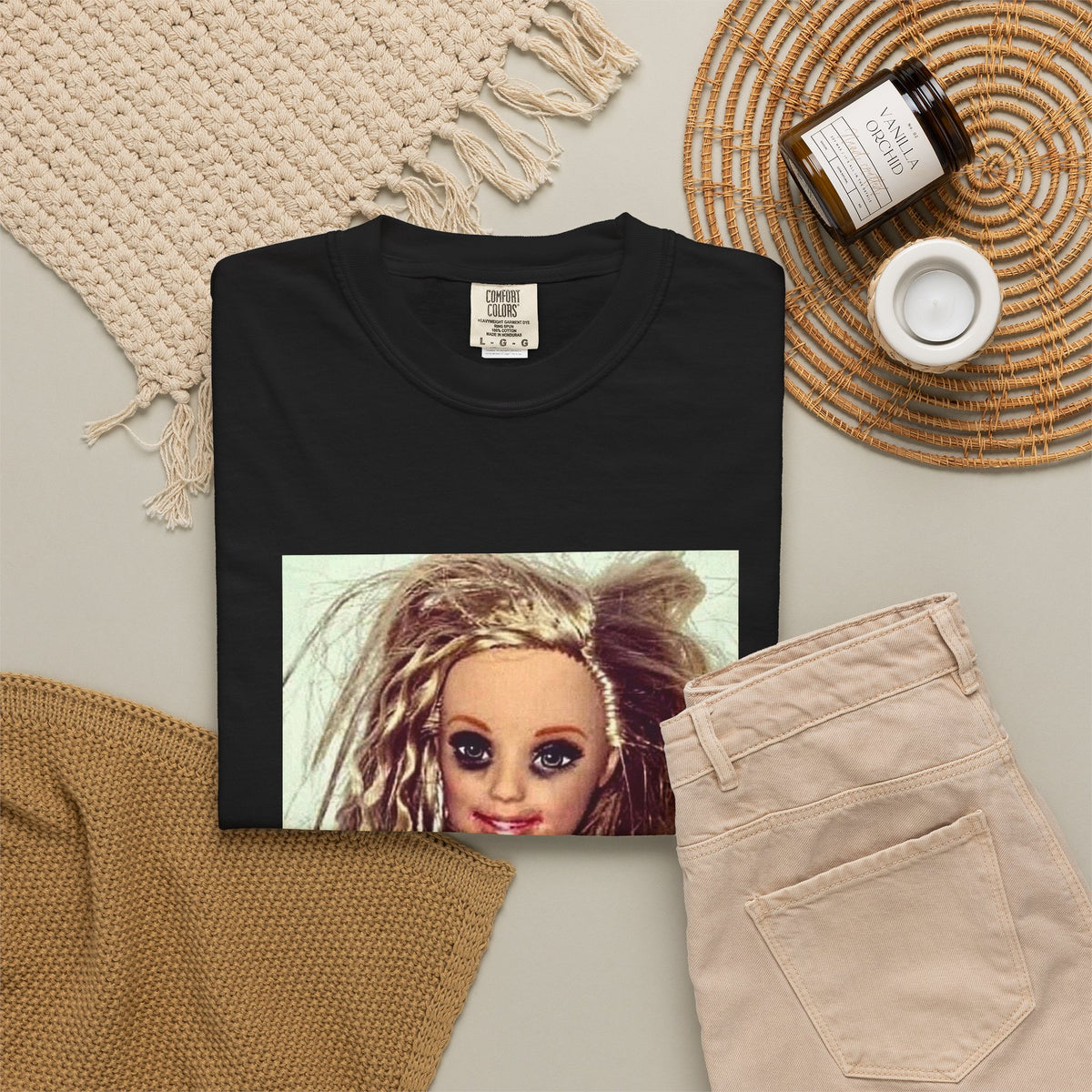 Barbie Doll Portrait T‑Shirt