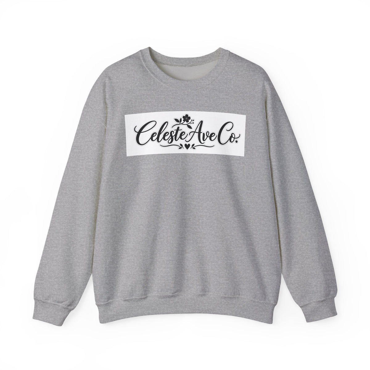 Crewneck Sweatshirt — Celeste Ave Co. Logo Casual Pullover