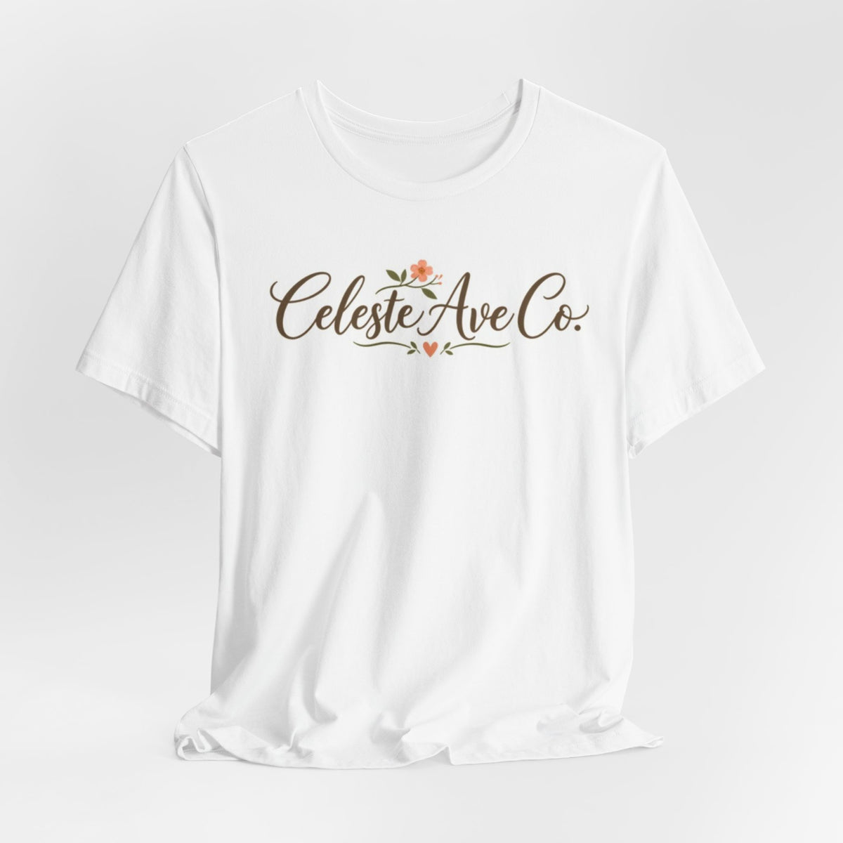 Celeste Ave Co. Floral Logo Tee