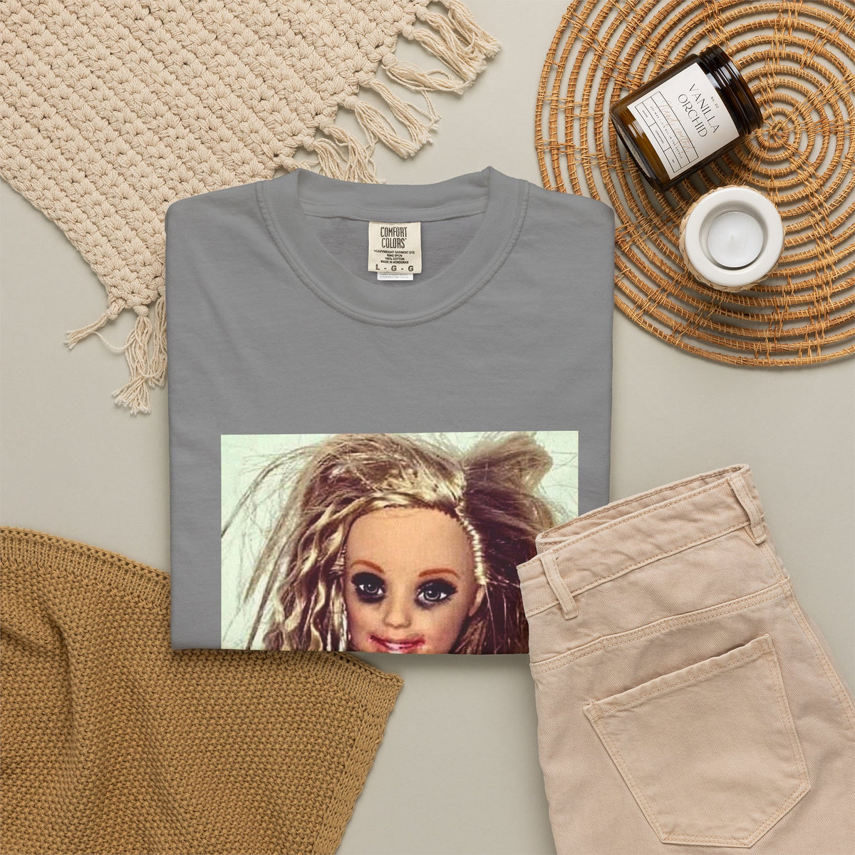 Barbie Doll Portrait T‑Shirt