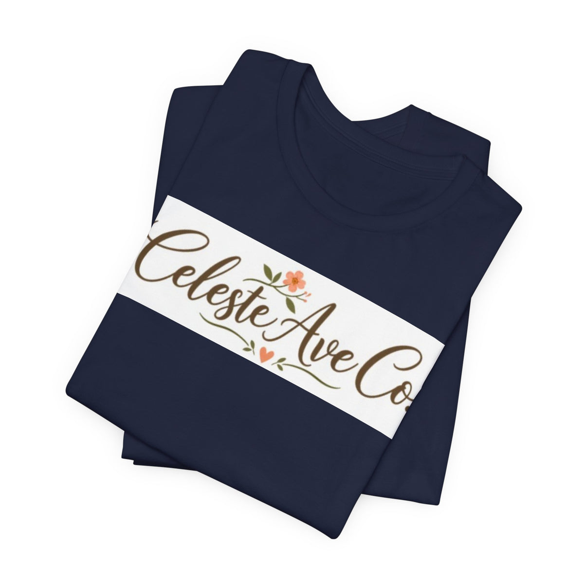 Celeste Ave Co. Floral Logo Tee