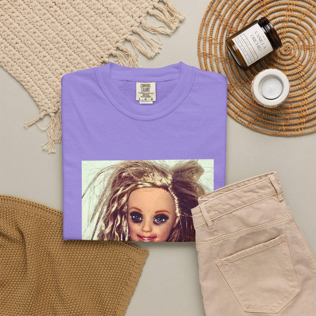 Barbie Doll Portrait T‑Shirt