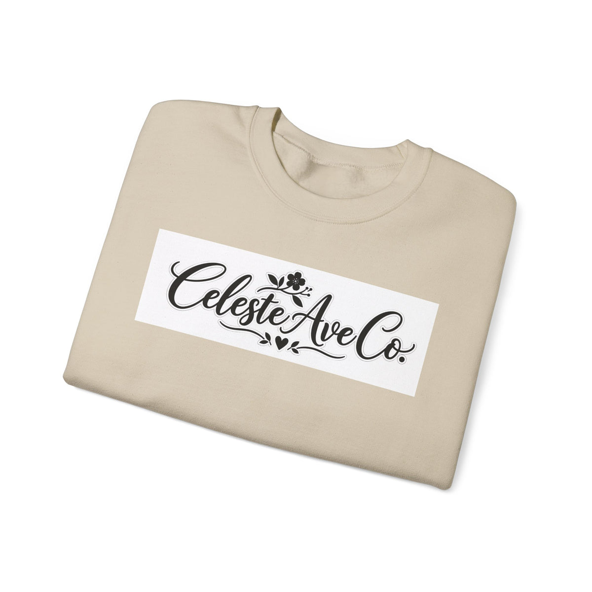 Crewneck Sweatshirt — Celeste Ave Co. Logo Casual Pullover
