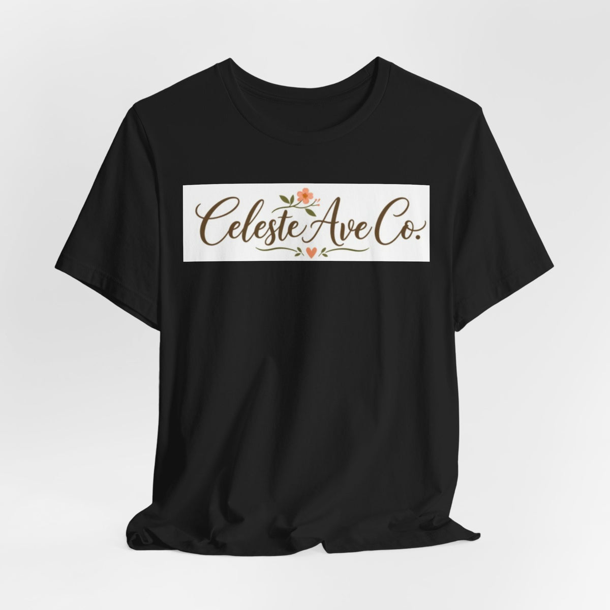 Celeste Ave Co. Floral Logo Tee