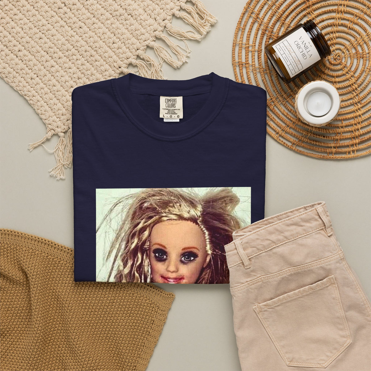 Barbie Doll Portrait T‑Shirt