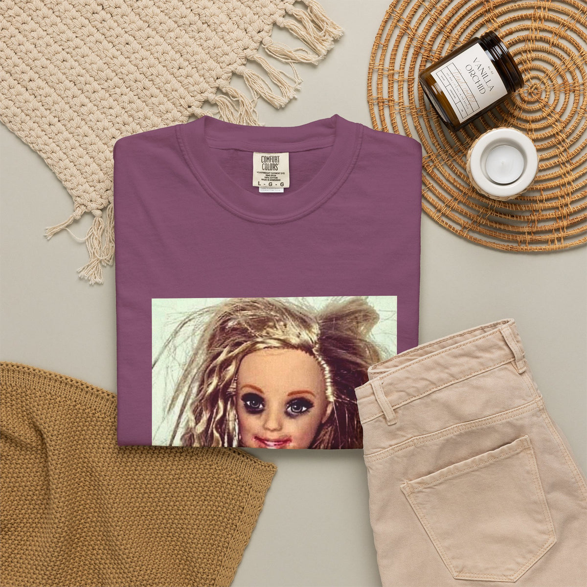 Barbie Doll Portrait T‑Shirt