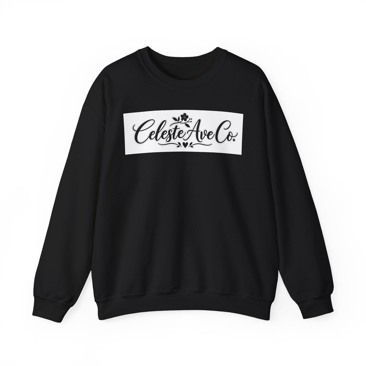 Crewneck Sweatshirt — Celeste Ave Co. Logo Casual Pullover