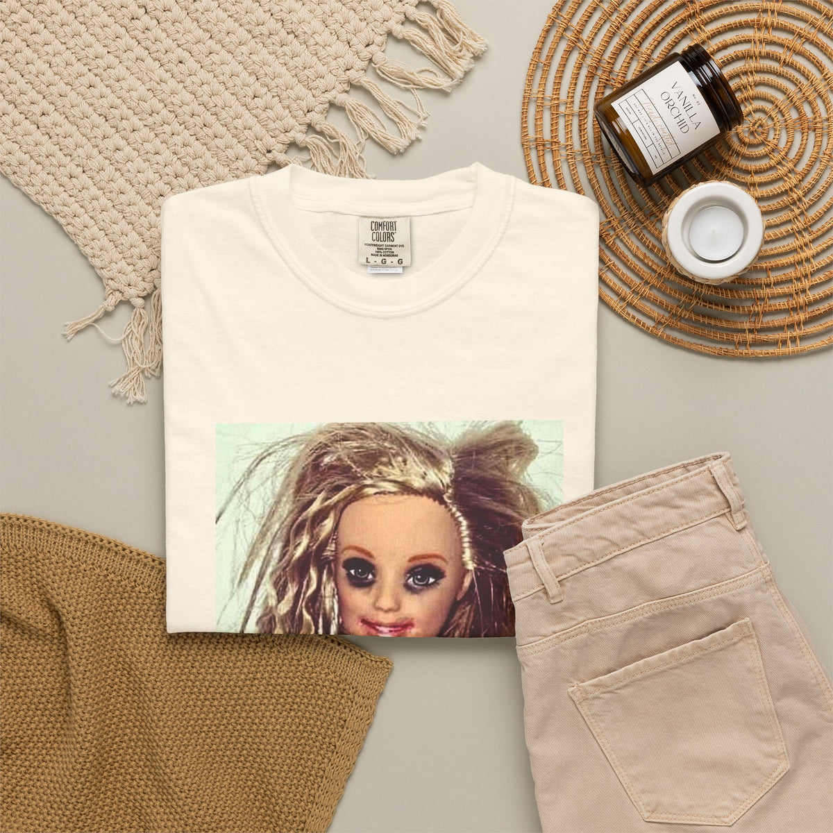 Barbie Doll Portrait T‑Shirt