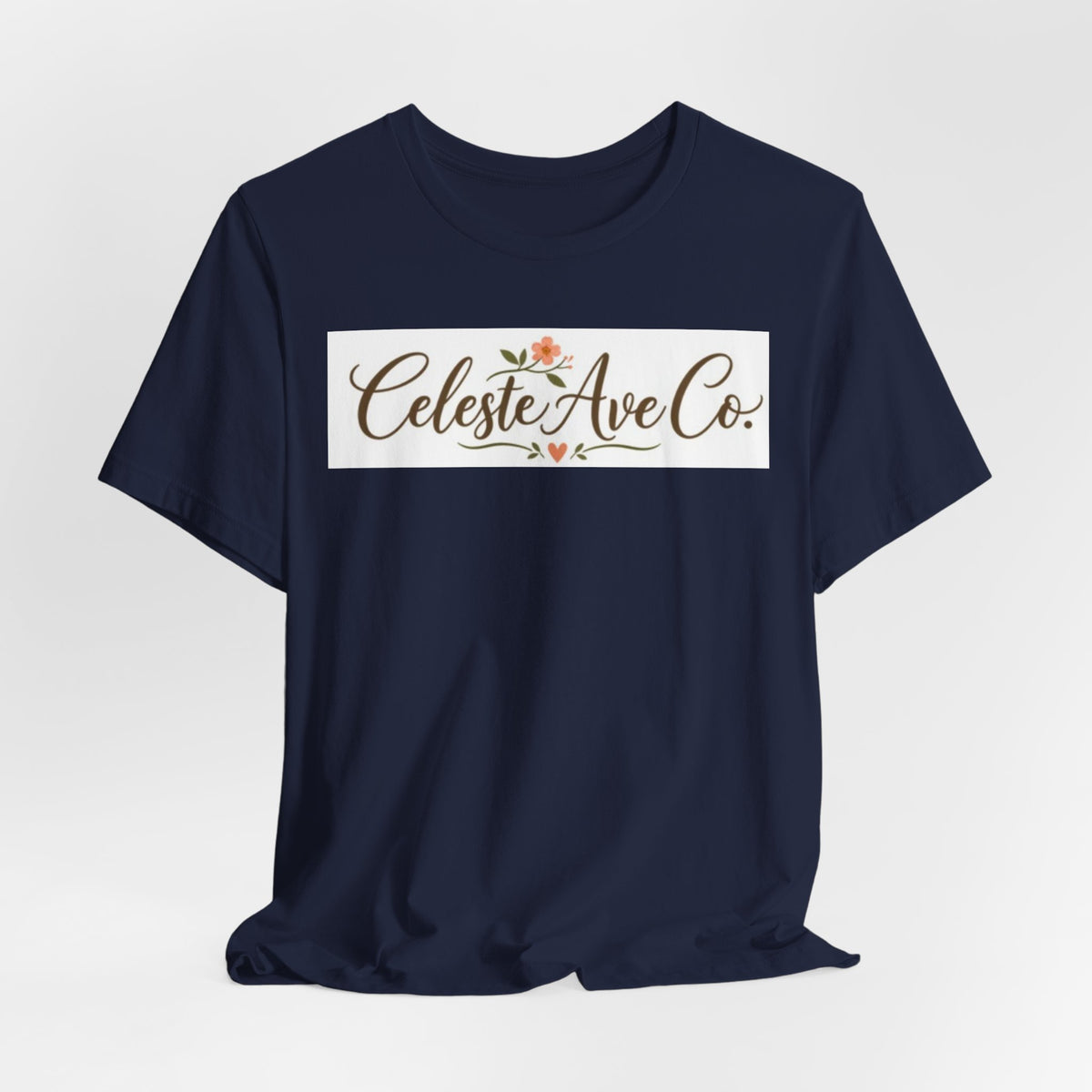 Celeste Ave Co. Floral Logo Tee