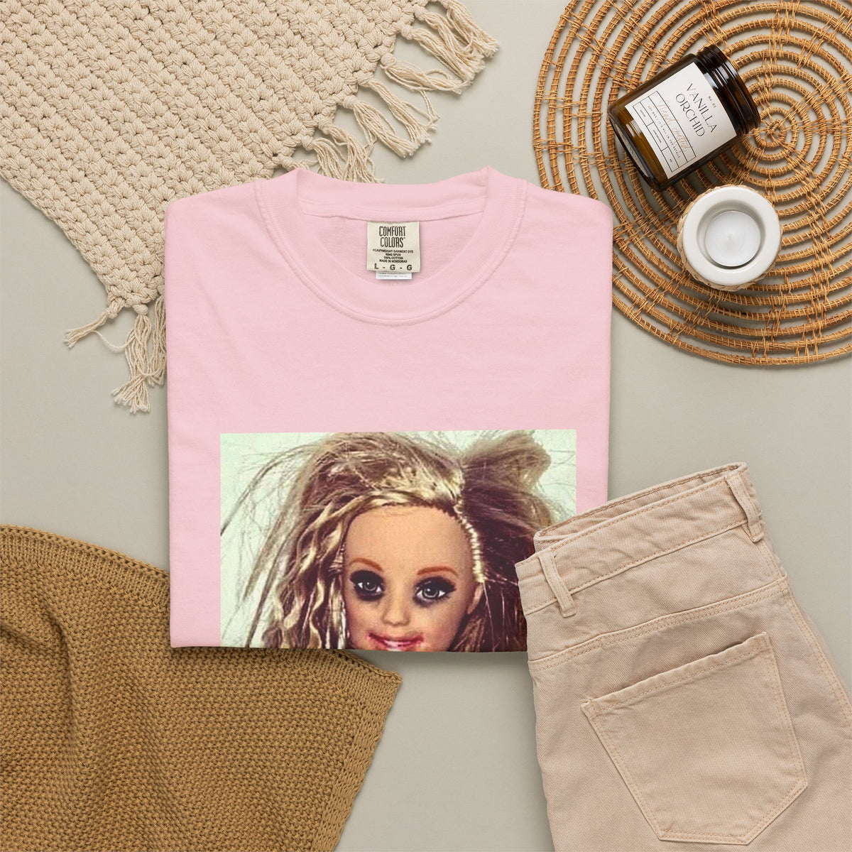 Barbie Doll Portrait T‑Shirt