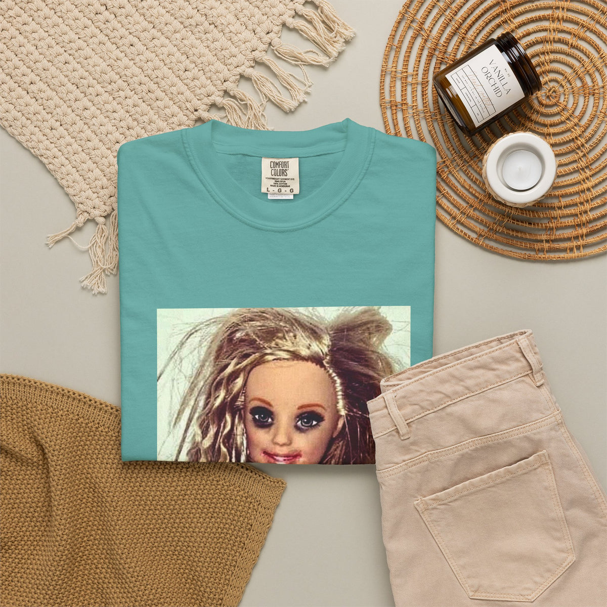 Barbie Doll Portrait T‑Shirt