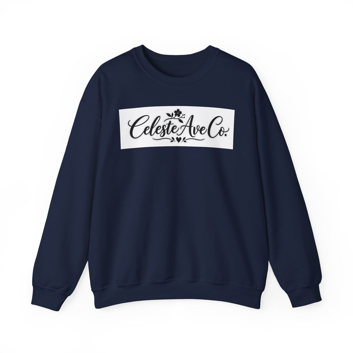 Crewneck Sweatshirt — Celeste Ave Co. Logo Casual Pullover