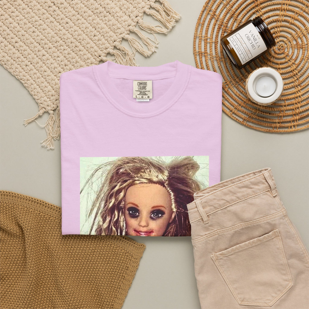 Barbie Doll Portrait T‑Shirt