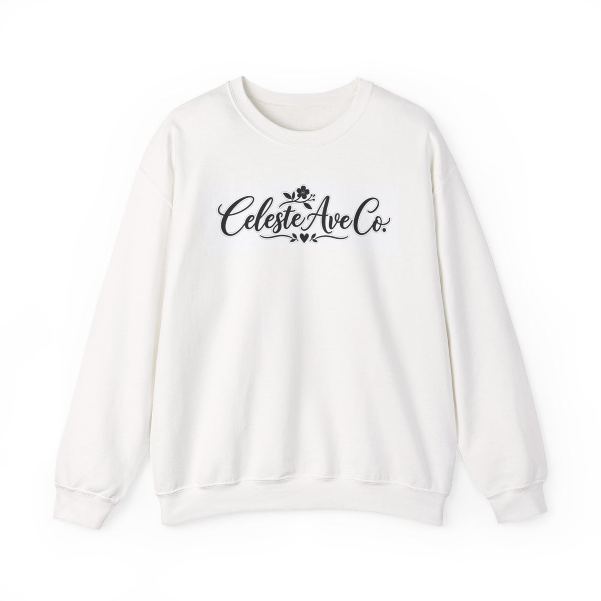 Crewneck Sweatshirt — Celeste Ave Co. Logo Casual Pullover