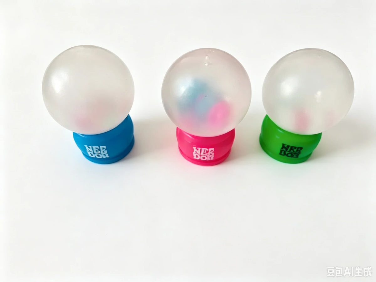 Schylling NeeDoh New Squish Flow Snow Globe