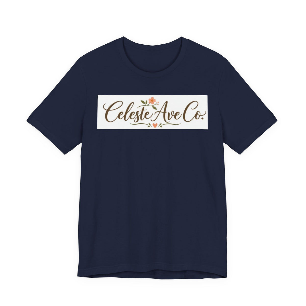 Celeste Ave Co. Floral Logo Tee