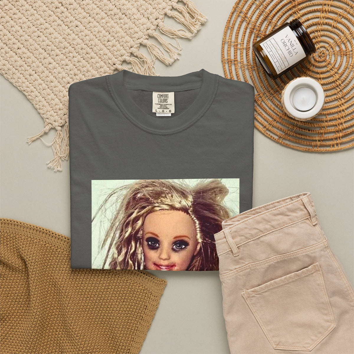 Barbie Doll Portrait T‑Shirt