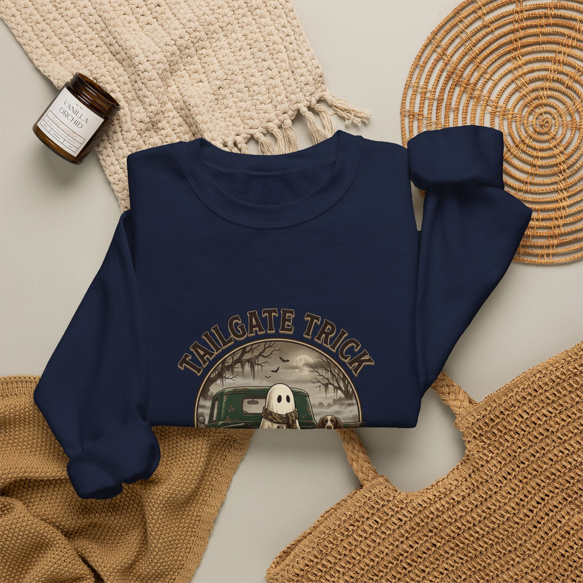 Tailgate Trick and Treat Crewneck Sweatshirt