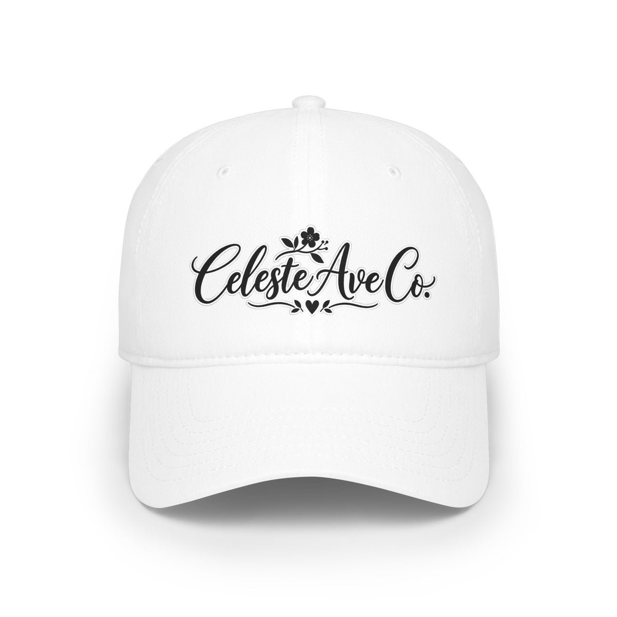 Celeste Ave Co. Embroidered Logo Cap