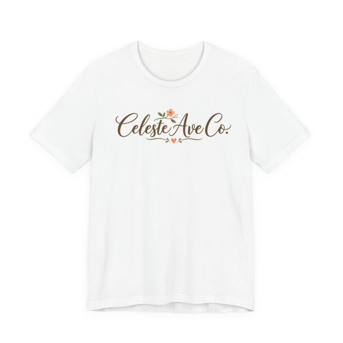 Celeste Ave Co. Floral Logo Tee