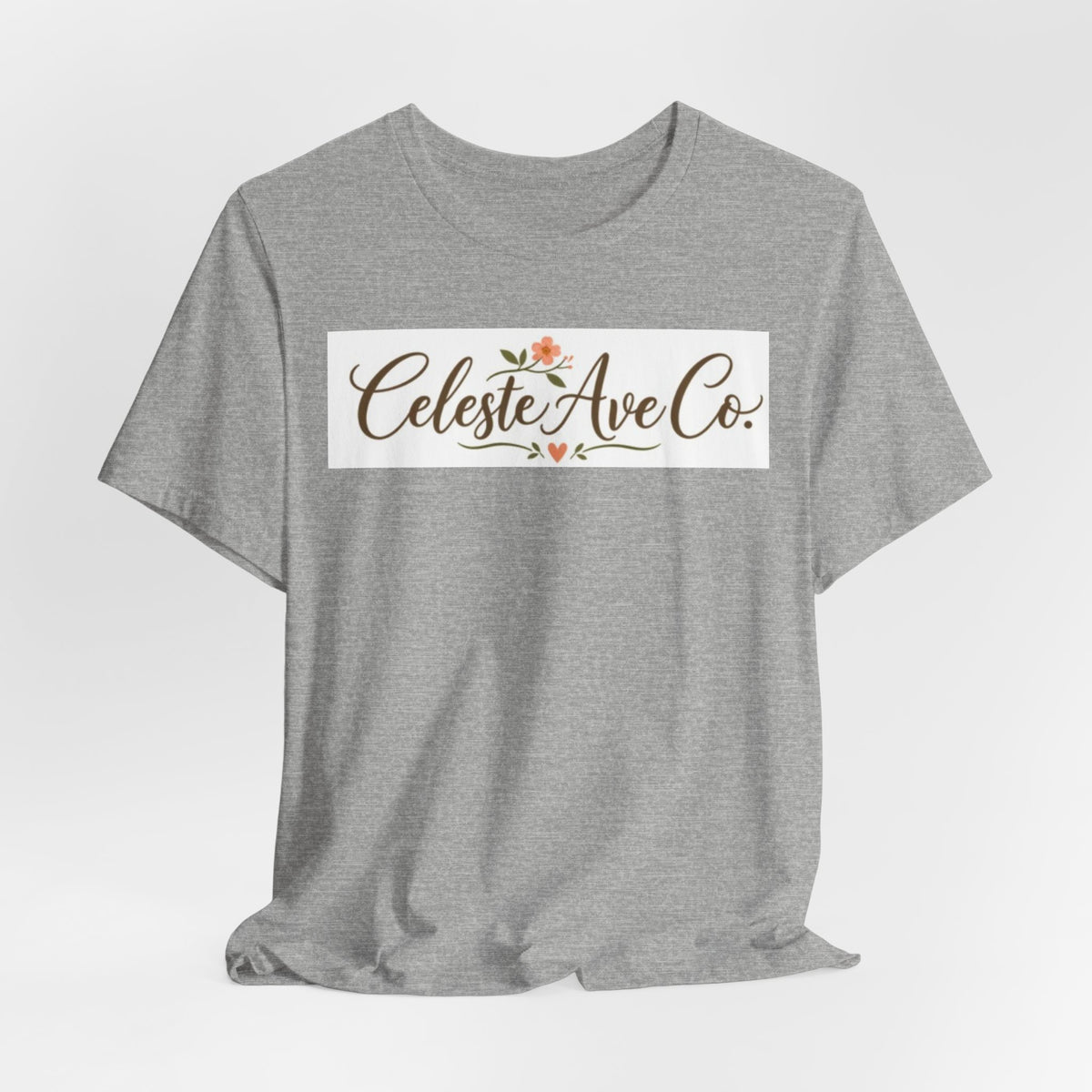 Celeste Ave Co. Floral Logo Tee