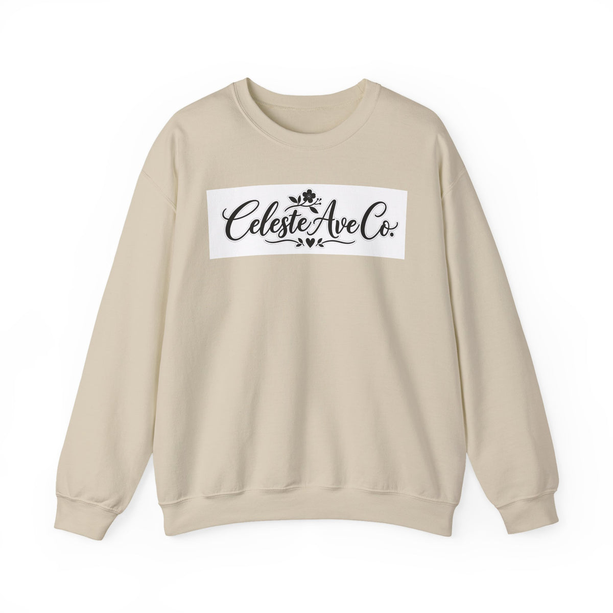 Crewneck Sweatshirt — Celeste Ave Co. Logo Casual Pullover