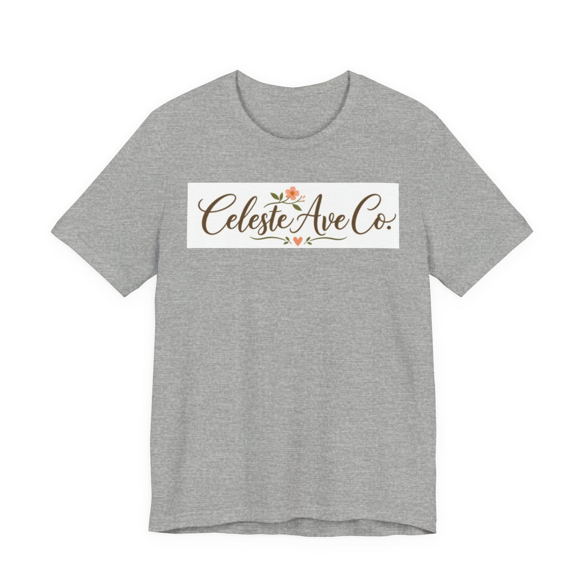 Celeste Ave Co. Floral Logo Tee