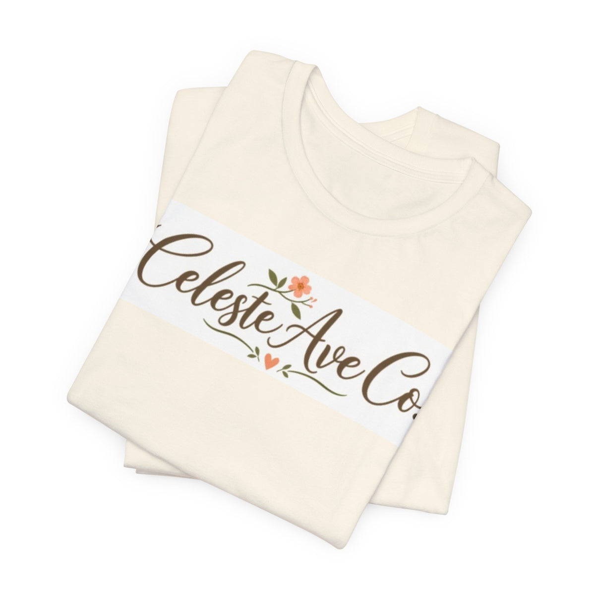 Celeste Ave Co. Floral Logo Tee