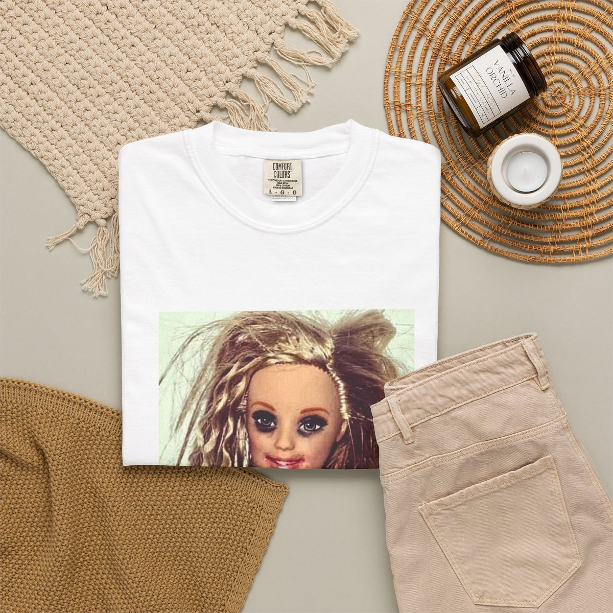 Barbie Doll Portrait T‑Shirt