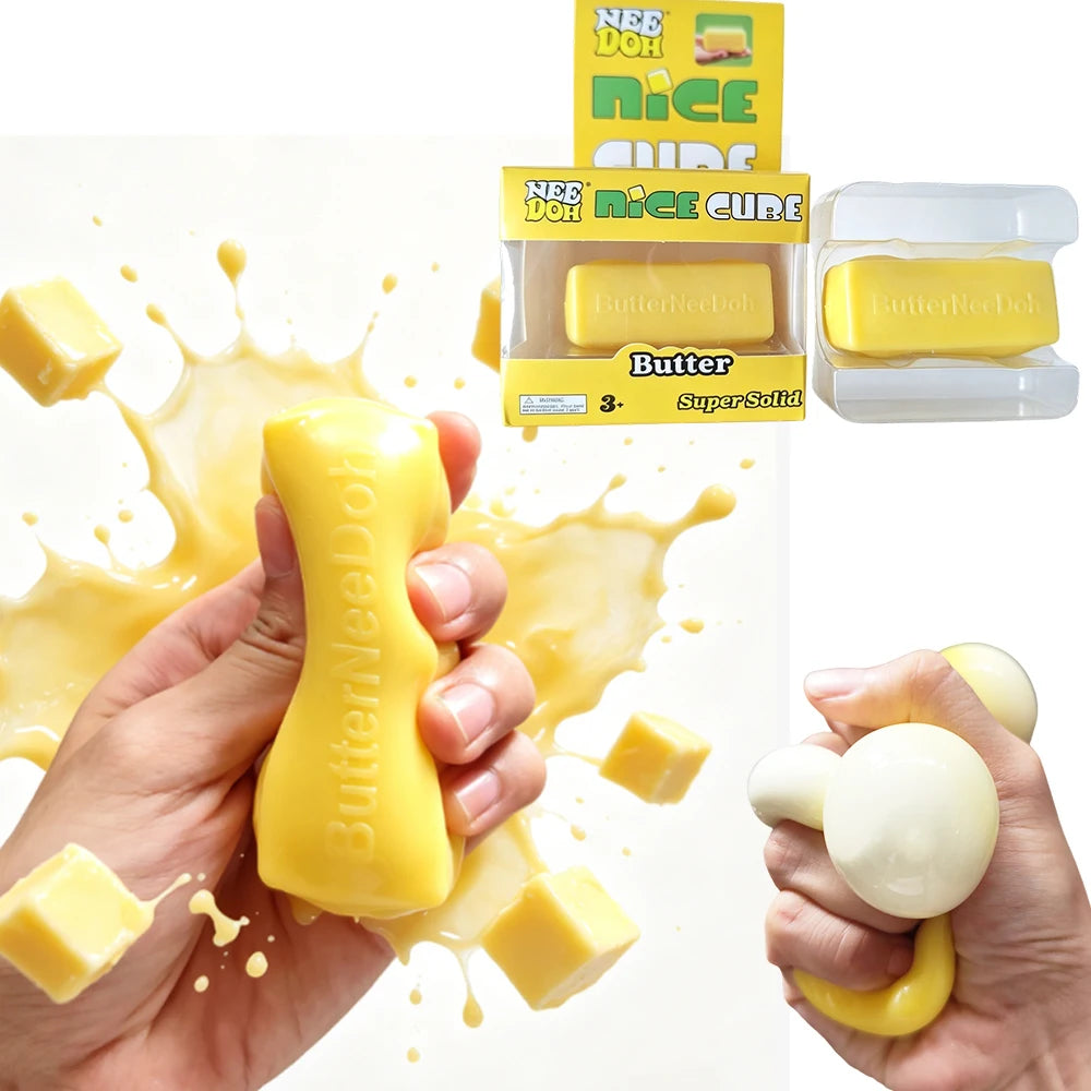 2026 Hot Selling NeeDoh Butter Stick Squishy
