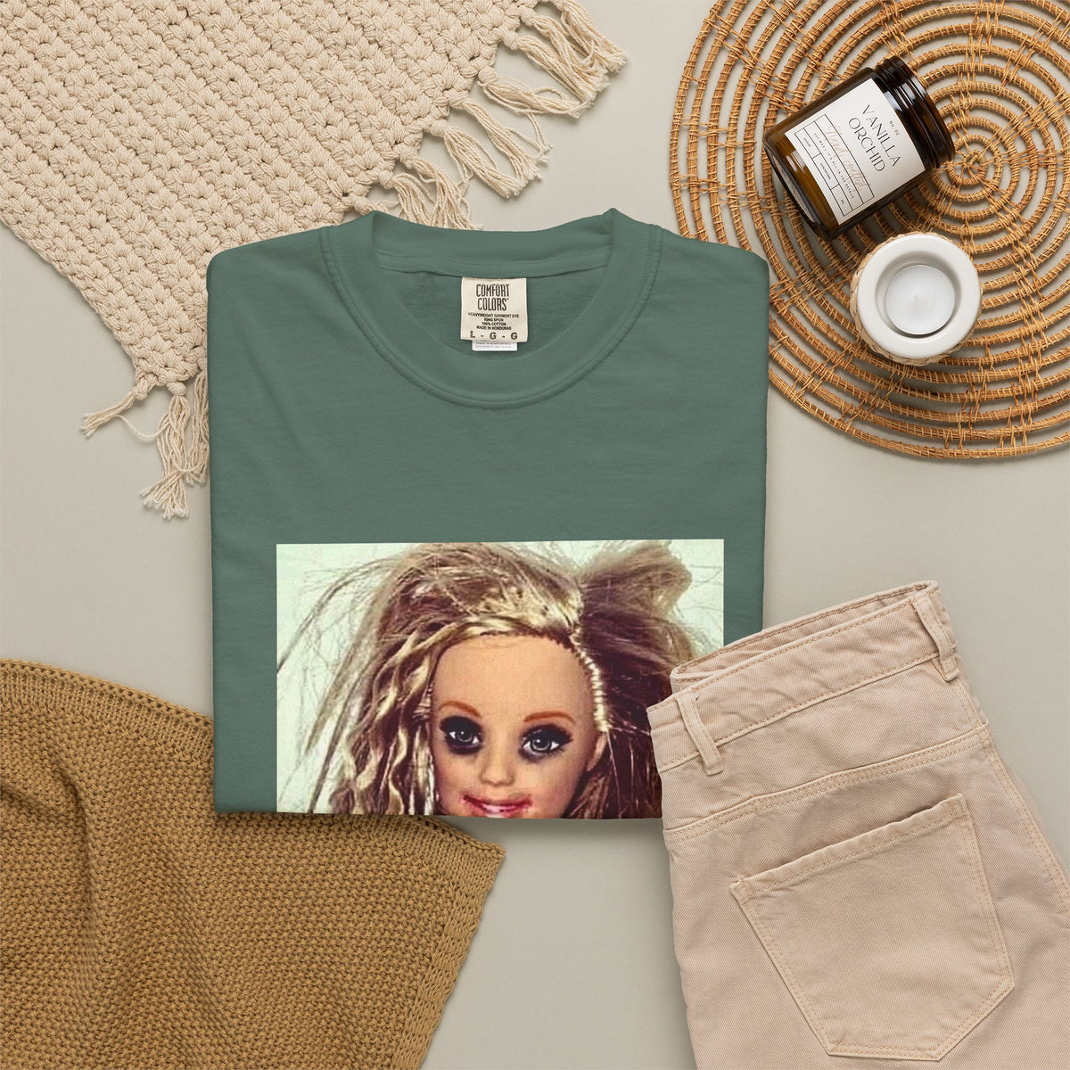 Barbie Doll Portrait T‑Shirt