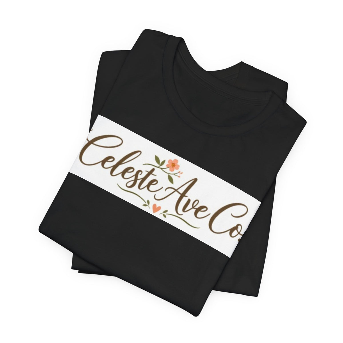 Celeste Ave Co. Floral Logo Tee