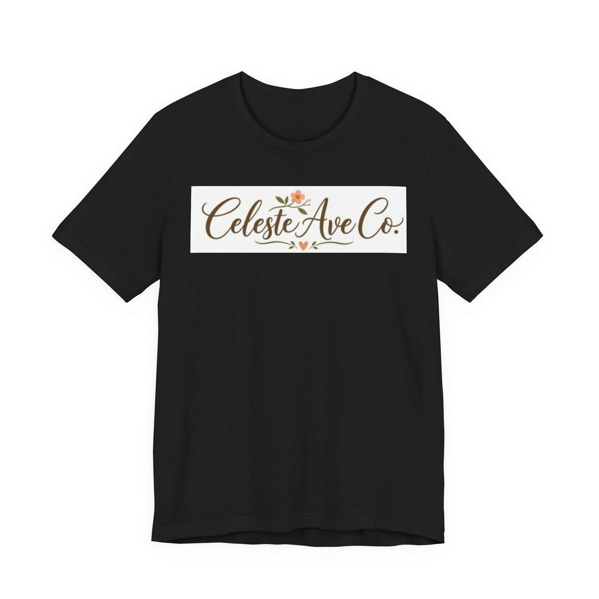 Celeste Ave Co. Floral Logo Tee