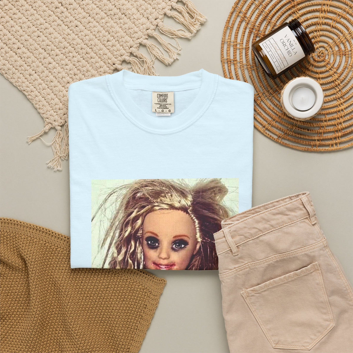Barbie Doll Portrait T‑Shirt