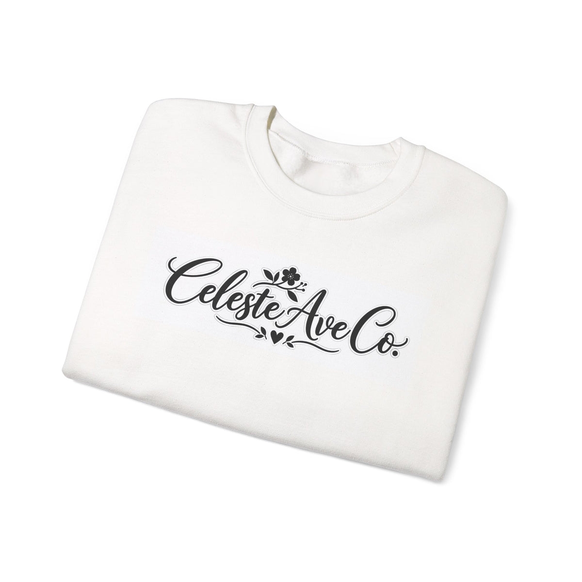 Crewneck Sweatshirt — Celeste Ave Co. Logo Casual Pullover