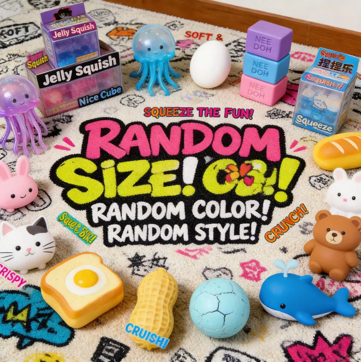 NeeDoh Jellyfish Squishy Toy
