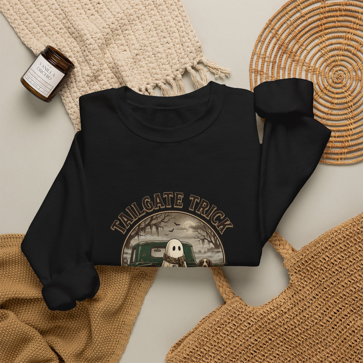 Tailgate Trick and Treat Crewneck Sweatshirt