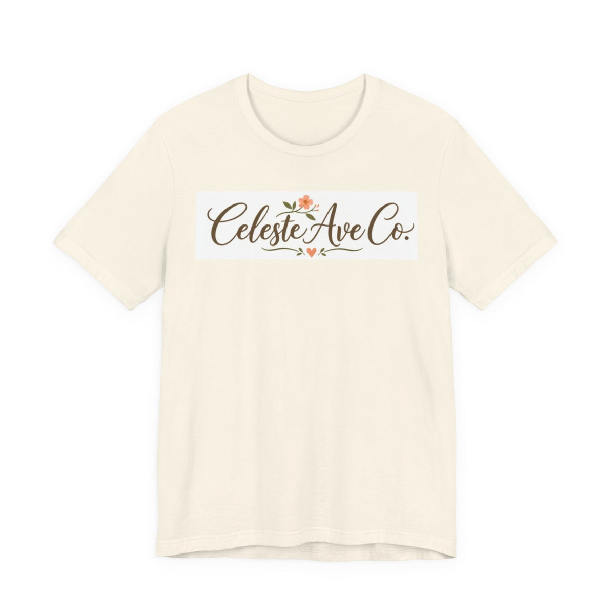 Celeste Ave Co. Floral Logo Tee