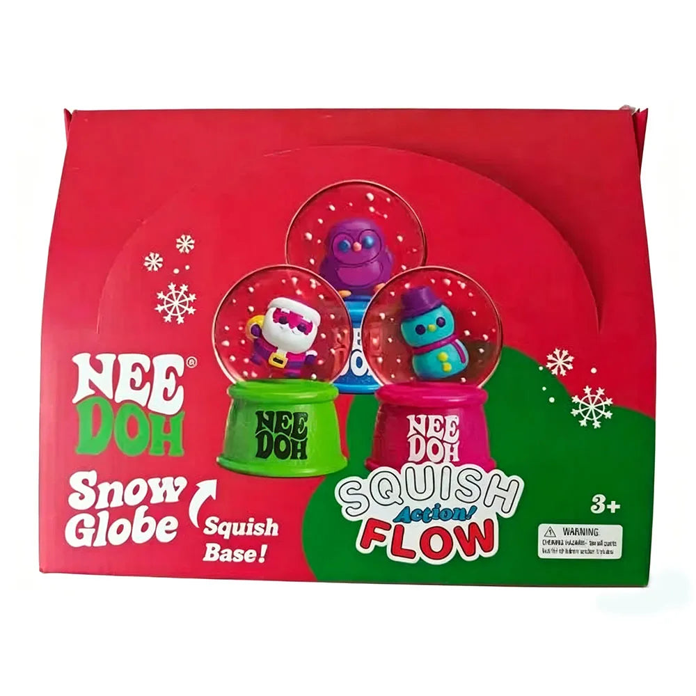 Schylling NeeDoh New Squish Flow Snow Globe