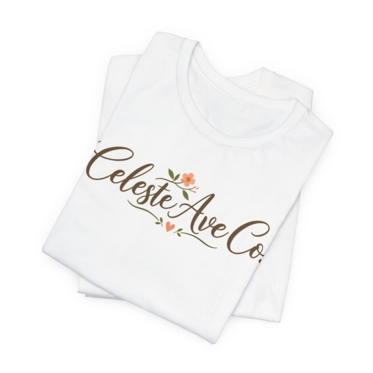 Celeste Ave Co. Floral Logo Tee