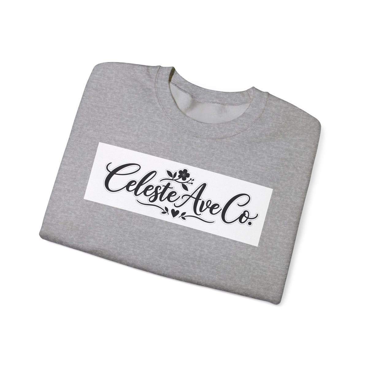 Crewneck Sweatshirt — Celeste Ave Co. Logo Casual Pullover