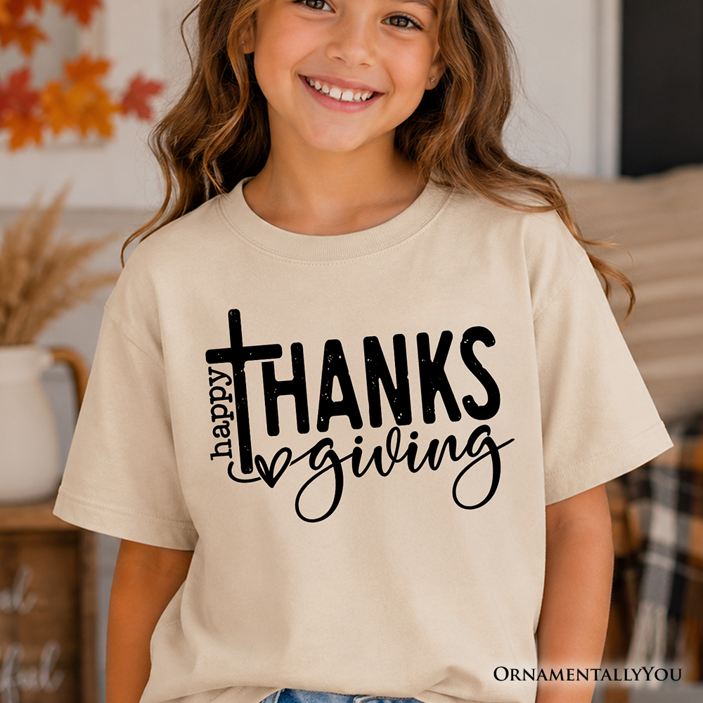 Youth Happy Thanksgiving T-Shirt