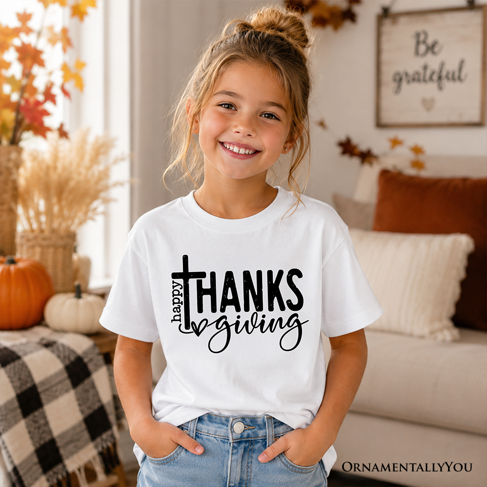Youth Happy Thanksgiving T-Shirt