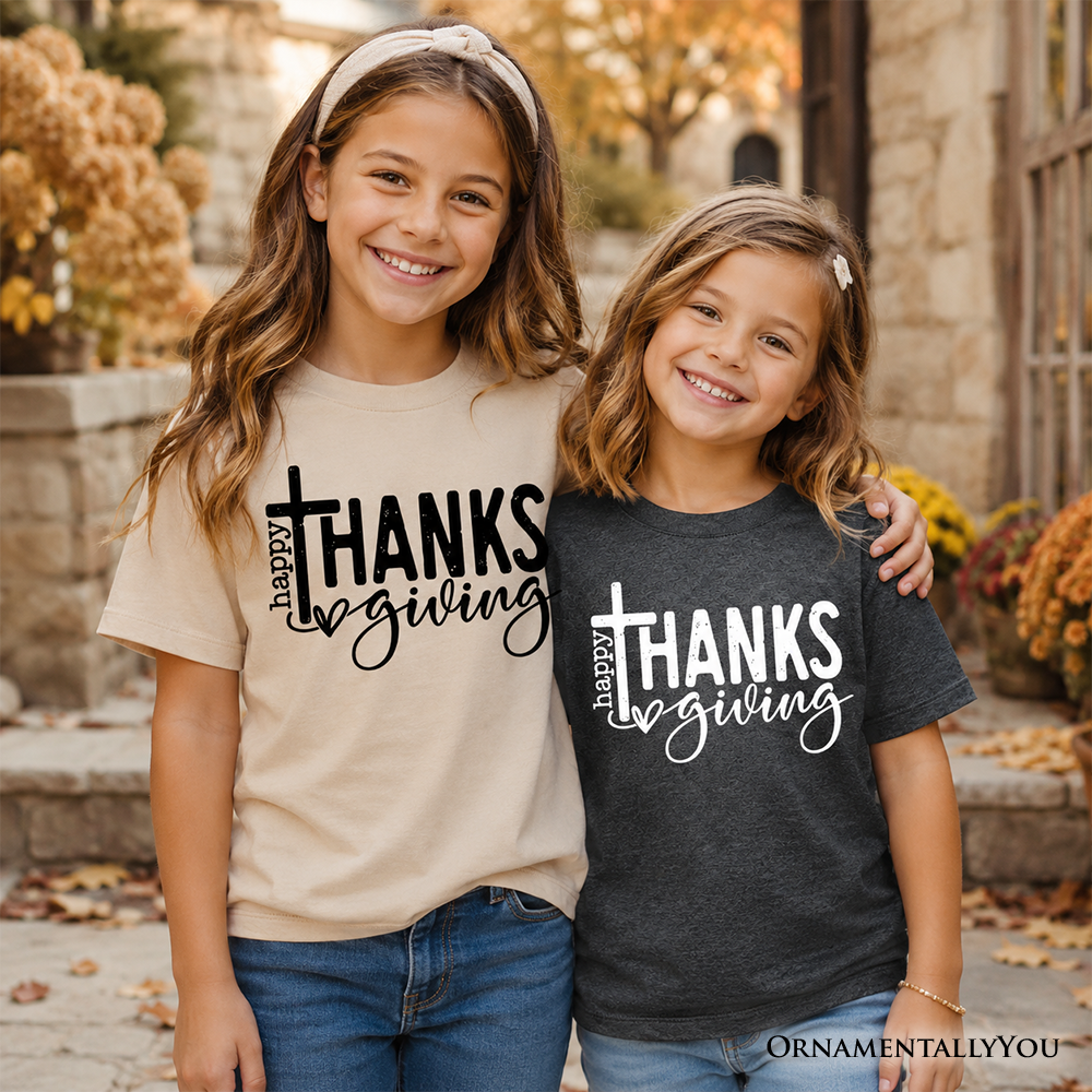 Youth Happy Thanksgiving T-Shirt